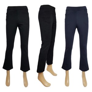 세븐센스 겨울기모 부츠컷 밴딩팬츠 국산 여성빅사이즈 스판 9부 중년엄마바지