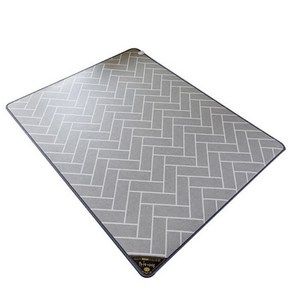 한일의료기 천년의아침 전기장판 헤링본 그레이, 02_대형183X1230cm