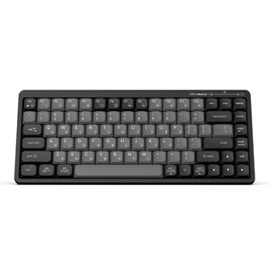 한성컴퓨터 OfficeMaster 3모드 저소음 펜타그래프 유무선 키보드, GRAPHITE BLACK, GK694, 제조사축
