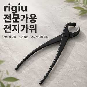 rigiu 고급 전문 분재 혹가위 원예 가위 정원 나뭇가지 뿌리 전지 가위 214012호 7V2WK9, 1개