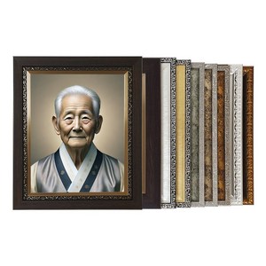 고급 영정사진 액자 11x14(11r) 8x10(8r)인치 사진미포함, 1개, 406 밤