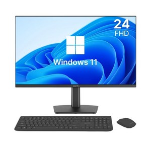 디클 2025 올인원 PC 셀러론 인텔 12세대, 블랙, CUP-A24S1 N95, 256GB, 16GB, WIN11 Home