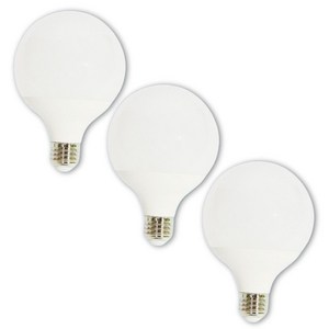 LED 코넬 볼전구 12W 숏타입 G95, 주광색, 3개