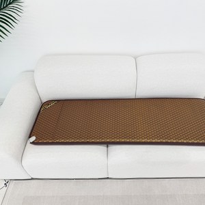 (주)한일의료기 초절전형 소파 침대 온열 쇼파용 전기방석, 육각황토, 4단 중형