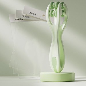 손가락 마사지기, 2개, 그린