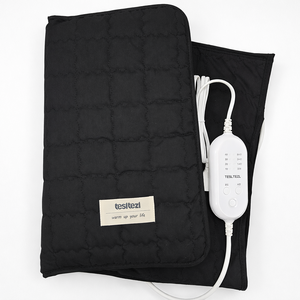 테슬테즐 그래핀 탄소 초경량 전기 온열 찜질기, Tsz-L50 블랙퀼팅