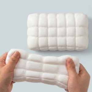 모닉 베개 쫀득 말랑이 스퀴시, 1개, 150g, 화이트
