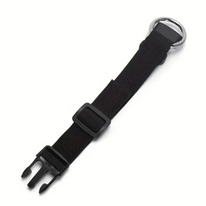 캐리어 가방 고정 스트랩 옷걸이 보조벨트, 1개, 블랙