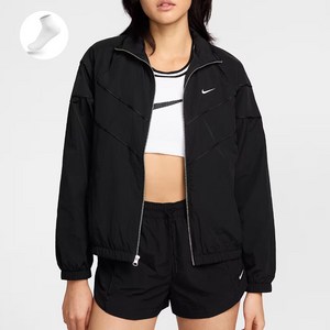나이키 여성 바람막이 우븐 윈드러너 자외선 차단 러닝 자켓 아우터+벨듀순면양말