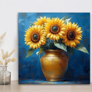 더마네이처 해바라기그림 액자 인테리어액자 돈들어오는그림, 8번 해바라기