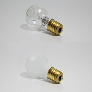 백열 미니크립톤 전구 40W 60W E14 E17 투명 불투명 소켓용 전등 교체용, 40W/불투명/E17