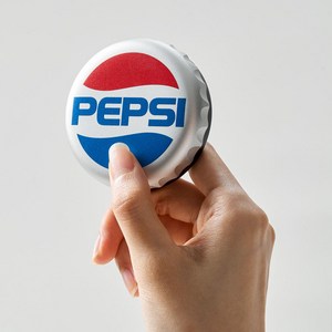 펩시 병뚜껑 마그네틱 유무선 맥세이프 보조배터리 PEP-MSCC01, 펩시 보조배터리(4000mAh), (맥세이프 보조배터리 4000mAh)
