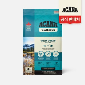 아카나 독 와일드코스트 레시피, 1개, 연어, 9.7kg