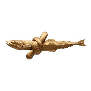 Good Luck Fish-굿럭피쉬-액막이 명태 집들이 개업 외국인 전통소품 신혼부부 새차, 골드