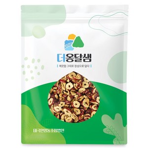 더옹달샘 깨끗하게 말린 대추칩 1kg 대추슬라이스 대추과자, 1개