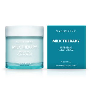 마리센트 밀크아미노산 바하겔 모공 수축 크림 70ml 여드름 각질제거 필링젤 모공크림(유통기한 25년 11월 27일), 1개