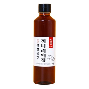 강경 국산 까나리액젓 원액, 600g, 1개