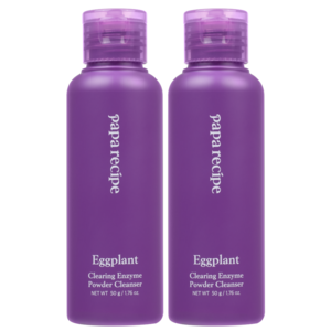 파파레서피 가지 클리어링 효소 파우더 클렌저, 50g, 2개