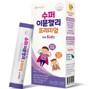 한화제약 수퍼 이뮨젤리 프리미엄 7p, 1개, 140g