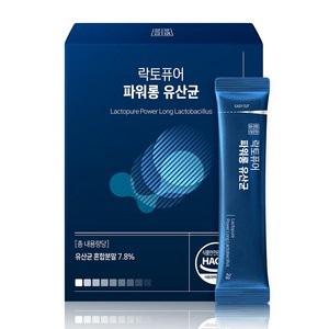 락토퓨어 파워롱 전립선 유산균 30포 60g, 1박스, 30회분