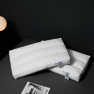 성급 호텔 고급 순면 낮은 베개 7cm 50*70 전체 통세탁 가능, 1개, 화이트