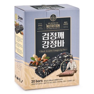 호정가 검정깨 강정바 20p, 400g, 1개 골드박스 특가