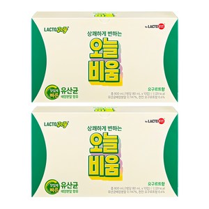 락토조이 오늘비움 유산균음료, 80ml, 20개