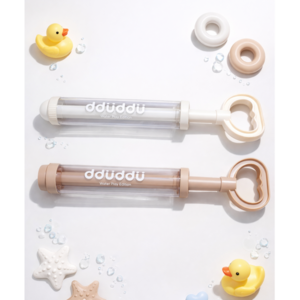 뚜뚜 캐논&분수 워터건 물총 2종 세트, 베이지, 1세트