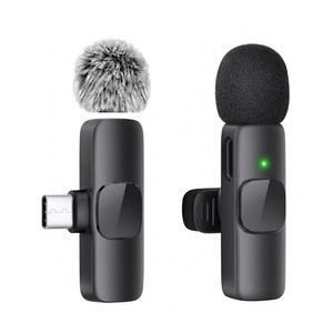 무선 핀마이크 고음질 무선 마이크 라이브 방송 노래방 마이크 컴퓨터 스마트폰 호환 노이즈 감소 마이크 USB 마이크 녹음 장비 유튜브 무선 핀마이크, Black, WX10