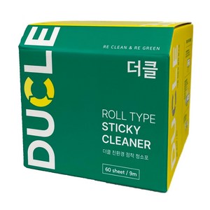 닥터에클린 더클 본품 청소포 60매 9m, 4개