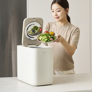 인사이 음식물처리기 저소음 BLDC모터 건조분쇄 가정용 3L, 베이지, SAI-01
