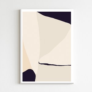 더 아트 컴퍼니 모던 미니멀 추상화 일러스트 인테리어 그림 포스터 60종 모던인테리어 캔버스액자 선물 원룸꾸미기 1-30번, 10. 아네모네 02