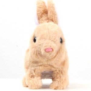 UB toy 움직이는 토끼 인형, 1개, 연베이지+건전지, 14cm
