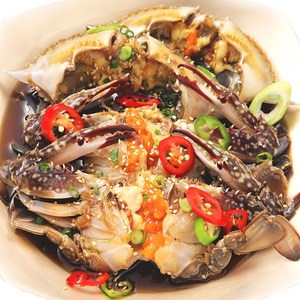 씨푸드코리아 국내산 연평도 암꽃게 간장게장 4~5미, 2.5kg, 1개