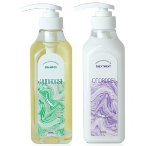 온다다시 수영장 케어 수영 샴푸 & 헤어 트리트먼트 세트 480ml, 960ml, 1세트