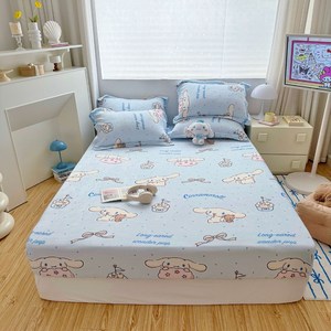 산리오 기모 도톰 시트커버 매트리스커버 겨울 따뜻한 베개커버 시트커버