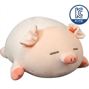 KC인증 옥그라미 안고자는 돼지인형 애착 쿠션, 40cm, 졸린돼지, 졸린돼지, 1개