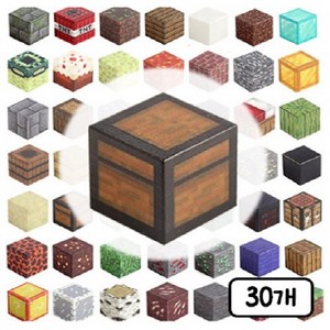 창의력 DIY 자석 큐브 블럭 마그네틱 블럭, B066, 30개