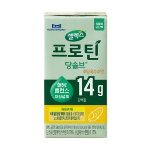 셀렉스 식물성 고단백 프로틴 당솔브 음료 초당옥수수맛, 24개, 190ml