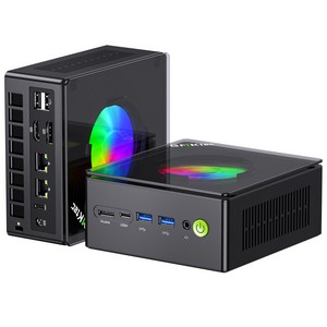 GMKtec AMD 라이젠9 8945HS 미니 PC 윈도우11 프로 DDR5 PCIe 4.0 Oculink USB4, NucBox K11, WIN11 Pro, 1TB, 16GB, 블랙