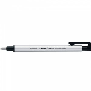 DM Tombow MONO 지우개 펜 동그라미, 실버, 1개