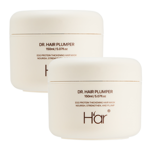 하아르 계란유래 단백질 닥터헤어플럼퍼 헤어팩 트리트먼트, 2개, 150ml 골드박스 특가