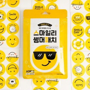 스마일리 썸머패치 60p, 혼합색상, 1개