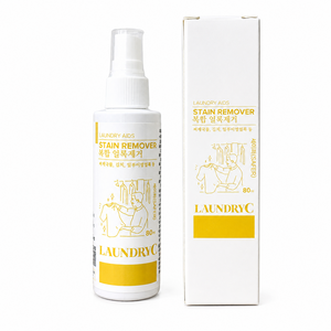 짬뽕 마라탕 김치국물 일부이염얼룩 런드리씨 얼룩제거제 복합 세이퍼, 80ml, 1개