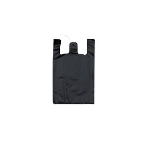 강아지배변봉투 대형비닐봉투 검정비닐 손잡이봉지, 2개, 왕대(45x53cm)