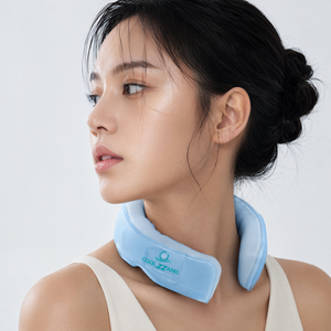 국내생산 국내브랜드 쿨짱 코코넛PCM 2세대 블럭형 아이스큐브 넥밴드 넥쿨러, 1개, 블루