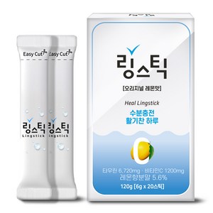 링스틱 레몬맛 수분충전, 120g, 1개