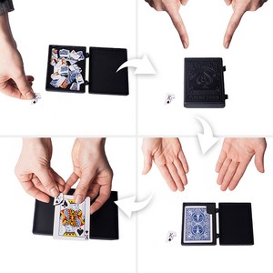 JL매직 [KC인증] 찢어진 카드를 복원하는 놀라운 카드 마술 도구 초등마술 어린이마술 연습용마술 미라클 카드케이스 (카드 2덱 포함), 1세트