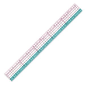 KEARING 옷 패턴 자 1.2mm 두꺼운 자 패턴 그레이딩 자 그레이딩 자 의류제작 도구 패션디자인 도구 재봉자 판본 자 재봉용 자 양면인쇄 밝은어두운천 모두 선명한색상, 1개, 8050B  (50cm)
