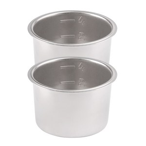 고밀도 포터필터 호환 바스켓 2샷 51m 2개입 세트, 2개, 실버51mm3-4샷